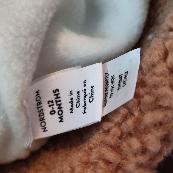 Nordstrom teddy bear baby hat NWT - Picture 5 of 5